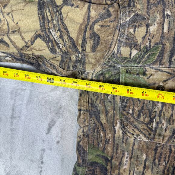 VTG Deerskin Realtree camo hunting gorpcore button up shirt mens Medium - Picture 4 of 5